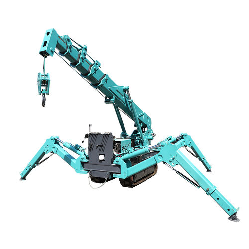 Diesel engine spider crane - HW120  - Shandong Hengwang Group Co., Ltd. - crawler / telescopic / boom