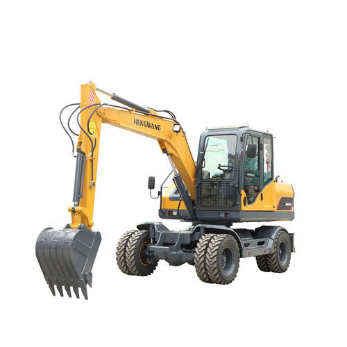 Rubber-tired excavator - HWL80 - Shandong Hengwang Group Co., Ltd. - medium / diesel