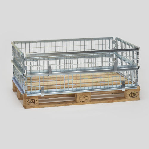 Metal pallet collar - G8H200 - Italfil - foldable