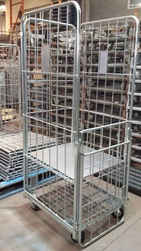 Multipurpose roll container - AS800MD - Grupo Carmelo - 4-panel / metal