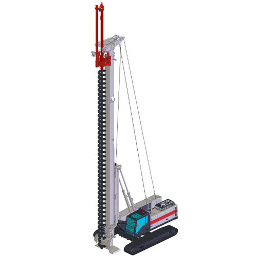 Rotary drilling rig - CHF 500 - Comacchio - CUMMINS / diesel engine