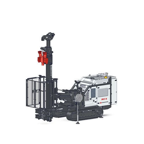 Crawler drilling rig - MC 6 - Comacchio - rotary / hydraulic / for civil engineering