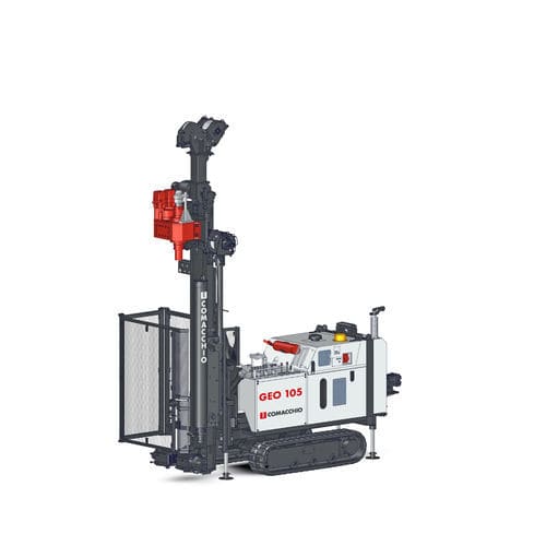 Continuous flight auger (CFA) drilling rig - GEO 105 - Comacchio - core drilling / soil investigation / geotechnical
