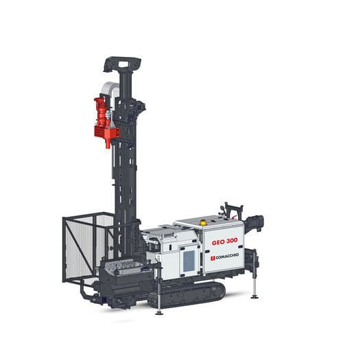 Crawler drilling rig - GEO 300 - Comacchio - rotary