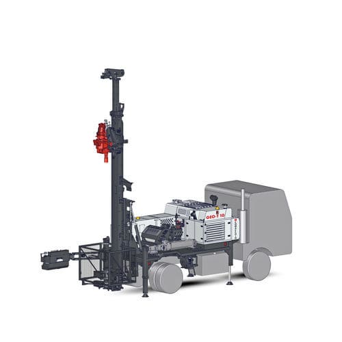 Core drilling drilling rig - GEO-T 10 - Comacchio - geotechnical / water well / truck-mounted