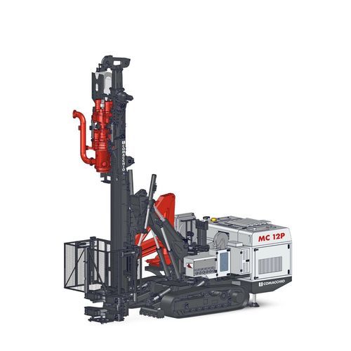 Tie-back anchoring drilling rig - MC 12P - Comacchio - stabilization / geotechnical / piling