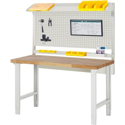 Woodworking assembly bench - 03-7000-1-157B4H-KS02.12 - RAU - adjustable