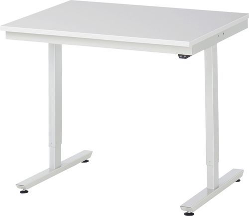 Steel workbench - 08-AT-100-080-M - RAU - height-adjustable / electric