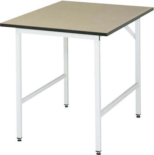Steel workbench - 06-500F10-07.12 - RAU - mobile / height-adjustable