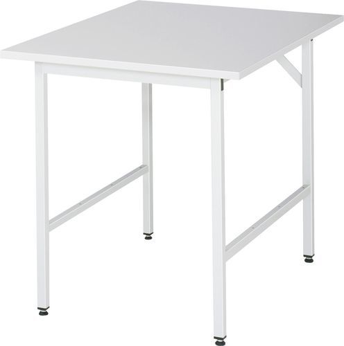 Steel workbench - 06-500ME10-07.12 - RAU - height-adjustable / ESD