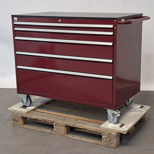 5-drawer workshop cart - 05-XXL5.2A-M.305-Sch - RAU