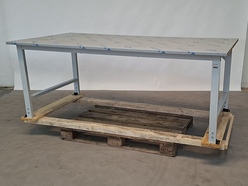 Stainless steel workbench - Tom - RAU - for workshops / modular / mobile