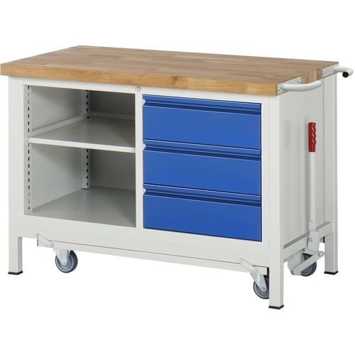 3-drawer tool cabinet - 8462 BASIC - RAU