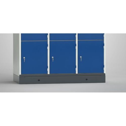 Storage cabinet - HS100-1200-500 - KLW LUTZ - surface mounted