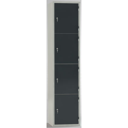 Storage cabinet - 08/87S-4 - KLW LUTZ - floor-mounted / door / with transparent cover