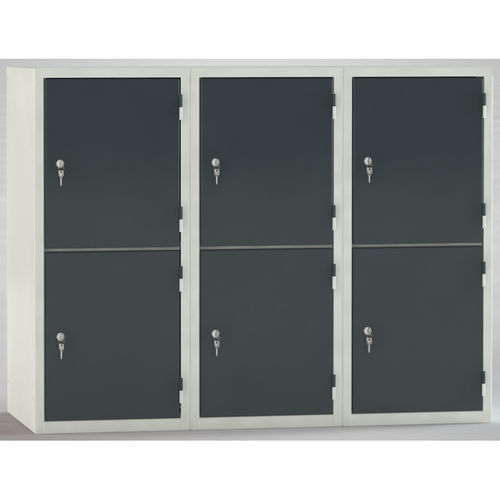 Multiple locker - 08/87S-2v3h-009 - KLW LUTZ - ventilated