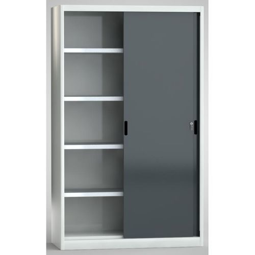 Storage cabinet - 7SN-QL2000TB-2012XRB - KLW LUTZ - floor-mounted / sliding door / with sliding panels