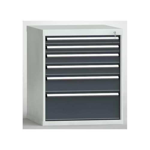 Small parts storage chest of drawers - SGB0850-06NP-009 - KLW LUTZ