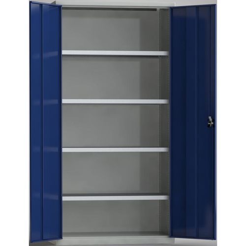 Storage cabinet - 7FN-NA2000TD-0204XRB - KLW LUTZ - floor-mounted / double door / shelf