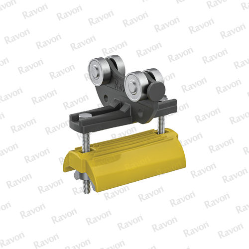 Plastic cable trolley - R3028T1/72-2 - RAVON CRANE EQUIPMENT - flat