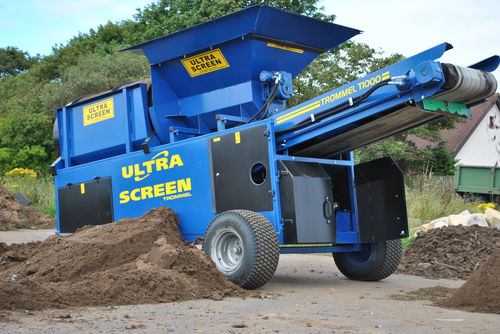 Mini screener - T-1000 - Compact Screens - dry screening / mobile / drum
