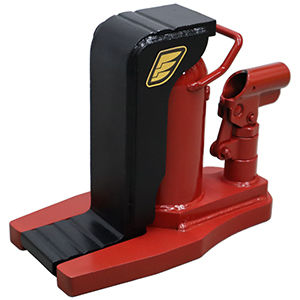 Toe jack - E-060L - Konno Corporation - hydraulic / 6 tons / 3 ton