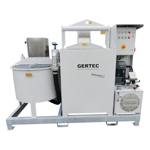 Civil engineering grout plant - IS-100-K-E - GERTEC - for tunnel