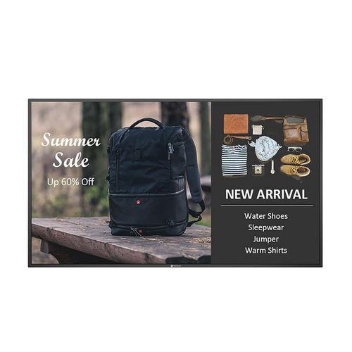IPS LCD monitor - QM-6502  - neovo - for digital signage / 65" / 3840 x 2160