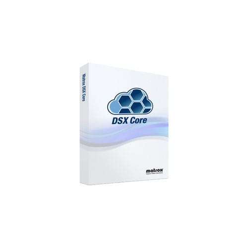 Control software - DSX Core - Matrox Video - interoperability / machine / cloud