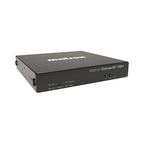 IP receiver - ConvertIP DSH - Matrox Video - monitoring / RS232 / Ethernet