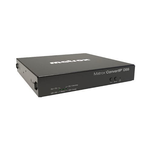 IP receiver - ConvertIP DSS - Matrox Video - monitoring / RS232 / Ethernet