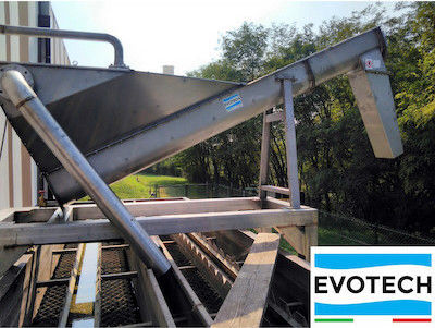 Sand separator - Evotech srl - sludge / flow / spiral