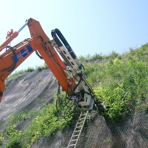 Excavator drill attachment - EX 121/SD250 - Ripamonti Dr Gianni S.r.l