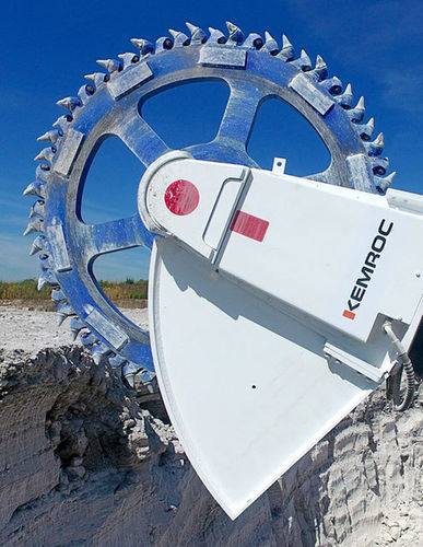 Concrete cutting wheel - DMW 400 Wheel 1000 - KEMROC Spezialmaschinen GmbH - for stone / for stone and concrete / custom-made