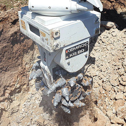 Hydraulic rotator - KRM 60 - KEMROC Spezialmaschinen GmbH