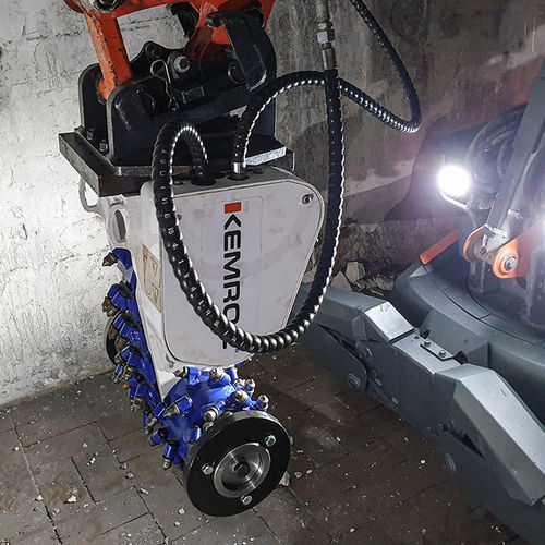 Rotary hydraulic drive system - KRX 110 - KEMROC Spezialmaschinen GmbH