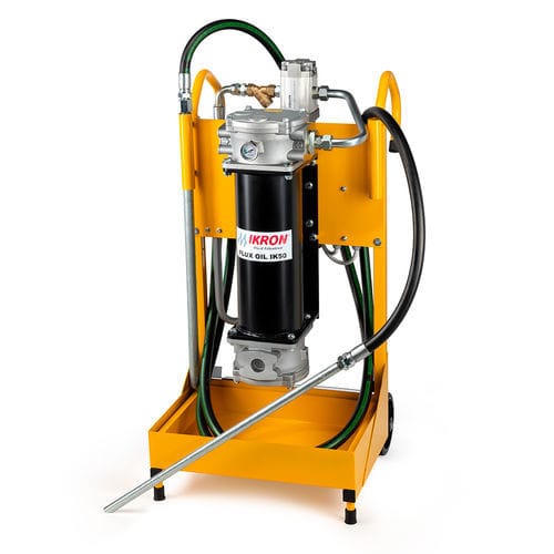 Pressure filtration unit - FLUX OIL IK series - Ikron - oil / mobile