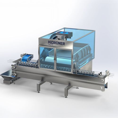 Automatic filling machine - HIDRONER AQUACULTUR EQUIPMENTS - can / fish / for the food industry