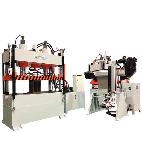 Sheet metal production line - JLA2 series - Dongguan Jianlong hydraulic machinery Co., LTD - automatic