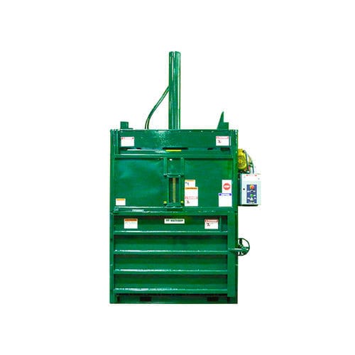 Cardboard baling press - 6030HDB - wastequip - vertical / front-loading / hydraulic