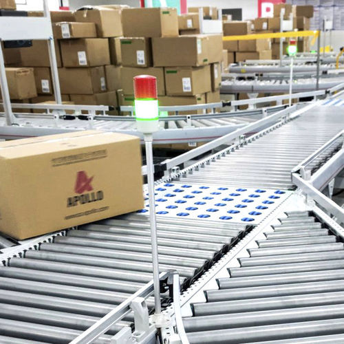 Pivoting wheel sorting machine - SWS series - Suzhou APOLLO Automation Equipment Co., Ltd - for the beverage industry / for the pharmaceutical industry / for the tobacco industry