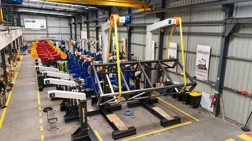 Drum rotator - FR2012 - Fastrotator - mold / load / positioning