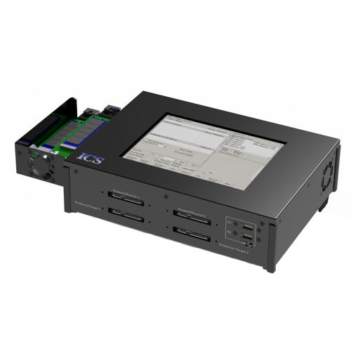 Industrial HD Duplicator/Sanitizer - KIT-5001-307 - Intelligent Computer Solutions - Intel® Core i7 / Windows 10 / portable