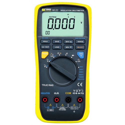Digital multimeter - IM53 - DISTRIMESURE - iMesure - portable / 1000 V / cat III