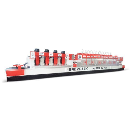 Metal polishing machine - BREVETEK MAKİNE - industrial / calibrating / belt