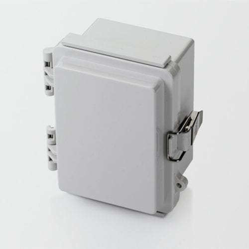 Wall-mount enclosure - HINGEDBOX - Supertronic - rectangular / square / plastic