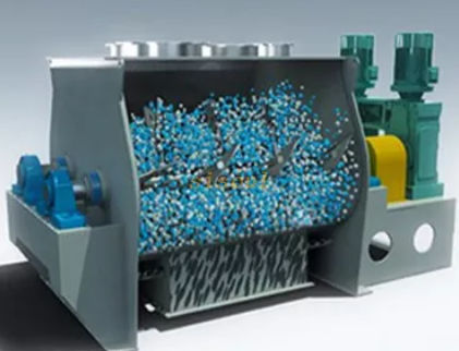 Paddle mixer - Zhongqinglin Heavy Industry Machinery Co., Ltd - horizontal / batch / powder