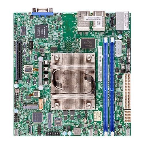 Mini-ITX motherboard - A3SPI-8C-HLN4F - SUPERMICRO - Intel® Atom / Intel® / DDR4-RDIMM