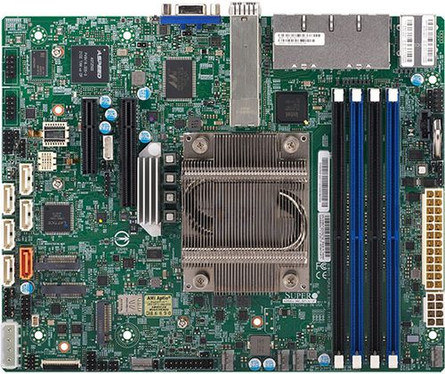 Flex-ATX motherboard - A3SSV-16C-SPLN10F  - SUPERMICRO - Intel® Atom / Intel® / DDR4 SO-DIMM