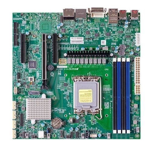 Micro-ATX motherboard - X13SAZ-Q - SUPERMICRO - Intel® Celeron® / Intel® Core i3 / Intel® Core i5